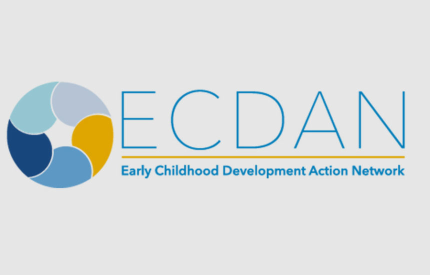 ECDAN Logo with gray background