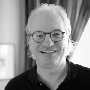 Black and White Headshot of Laren Droll
