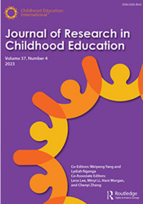 Journal of Research in Childhood Education purple cover