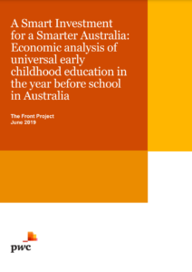 Cover of the "Economic Analysis" report.