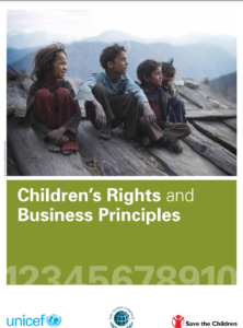 Cover of "Children's Rights and Business Principles."