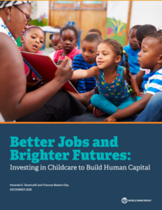 Cover of the Better Jobs, Brighter Futures report.