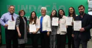 Diane Whitehead and Dr. Sara Watson from CE International with the FADC team in Brazil.