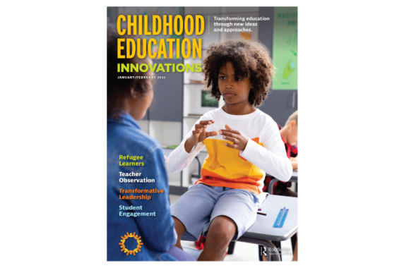 The cover of Childhood Education Innovations Jan/Feb 2025.