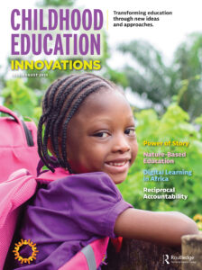 Cover of July/August 2025 issue of Childhood Education Innovations